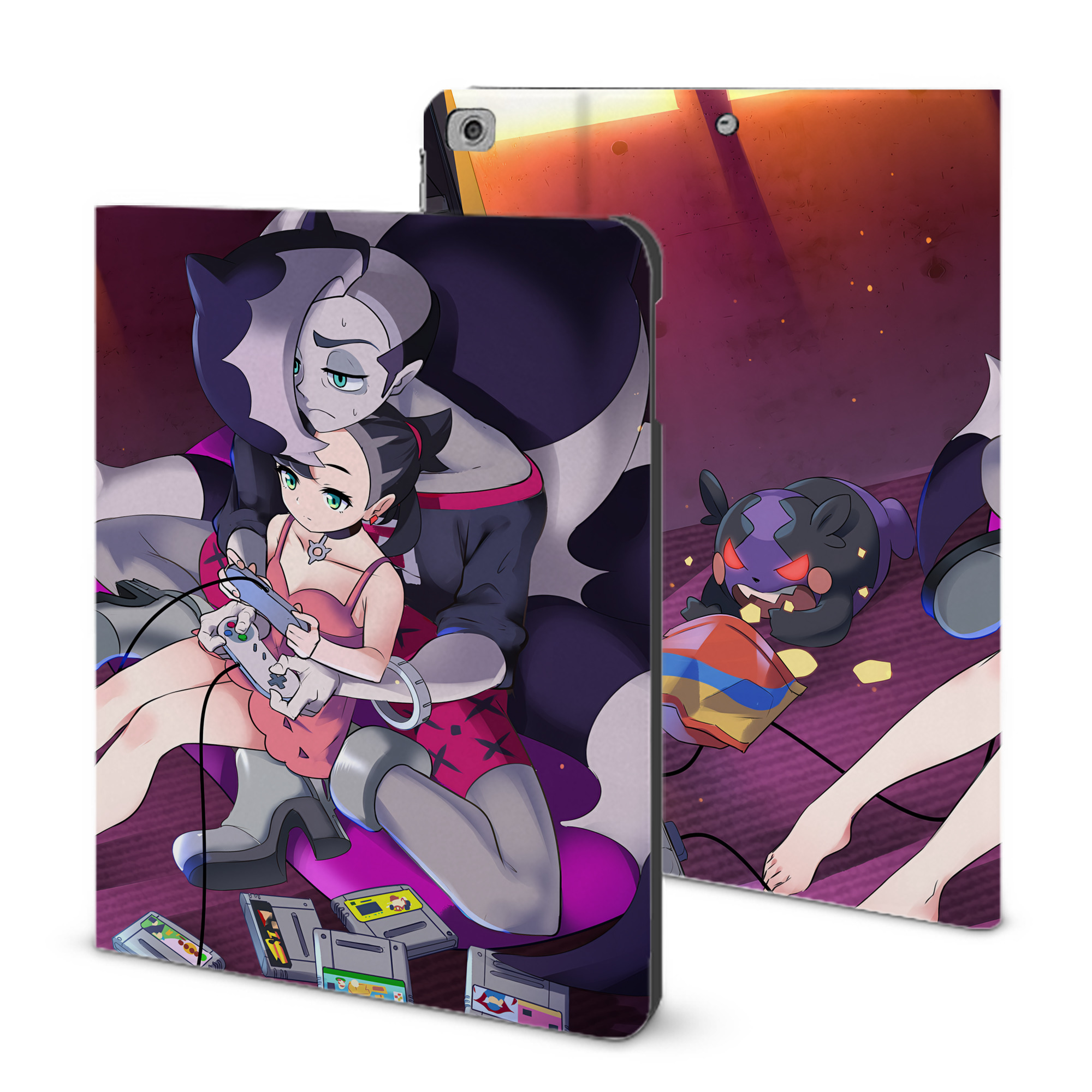 （画像用） ポケットモンスター Pokémon IPad ケース ブック型 PUレザー TPU 耐衝撃 軽量 薄型 ペン収納なし 全面保護 IPad 各モデル対応